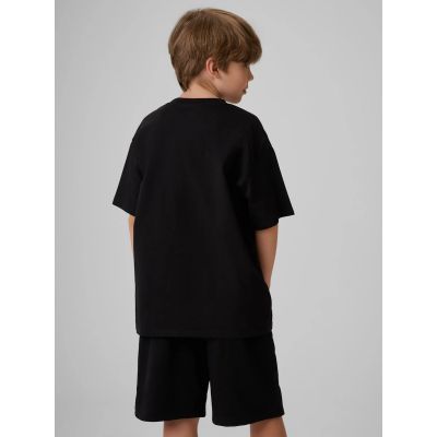 2. Boy's cotton T-shirt 4F 4FJRSS26TTSHM4169-020S
