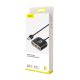 17. HUB Baseus Square USB-A to 1x USB-A 3.2 Gen 1 / 3x USB 2.0 with 1m cable - black