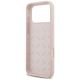 7. Guess Silicone Big 4G Script Case for iPhone 17 Pro Max - Pink