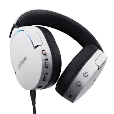 4. Trust GXT 491W FAYZO WIRELESS White Gaming Headphones