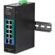 5. TRENDnet Switch 10-port industrial Gbit PoE+ L2 metal IP30