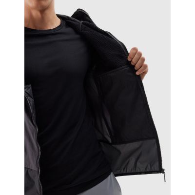 8. Men's down trekking vest with Primaloft active filling 4F 4FWSS24TVJAM096-24S