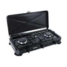 PROMIS 3-BURNER GAS STOVE, BLACK KG300C