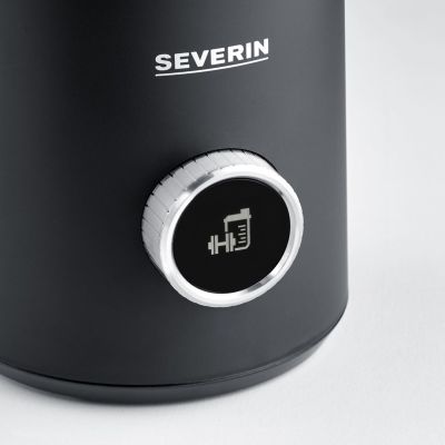 5. Severin Induction Milk Frother Spuma stainless steel black silver SM 3587 (SM3587)