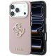 Guess Grained & Big Resin Logo Case for iPhone 18 Pro / 17 Pro - Pink