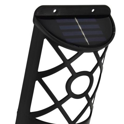 3. SOLAR WALL LIGHT DANCING FLAMES 36 LED