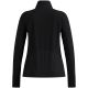 Women’s Odlo X-ALP Midlayer 1/2-Zip Top with Stand Collar, Black