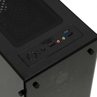 11. IBOX MINI TOWER PASSION V4 GAMING OPV4 case (Micro ATX; black)