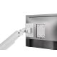 6. Equip Desk Bracket 17"-49"/1TFT 180° Gas Spring 20Kg Retail White