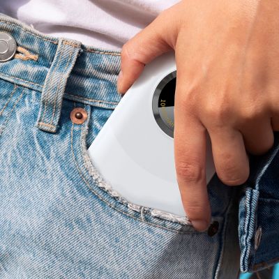 4. Powerbank Dudao K21 Mini 10000mAh 22.5W USB-A / USB-C - beige