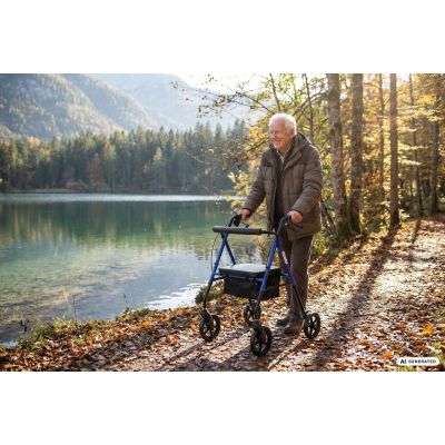 40. Aluminum rehabilitation walker