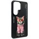 3. Nimmy Glasses Cool Cat Case for Samsung Galaxy S26 Ultra - Black