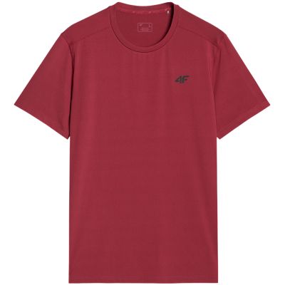 7. Men's T-shirt 4F FNK M1521 dark red 4FWAW25TFTSM1521 61S