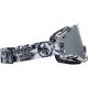2. Volcom YAE OP ART/SILVER CHROME UV protection snowboard goggles women/men gray (VG0722318)