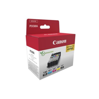 2. Canon 2078C007 ink cartridge 5 pcs. Original Black, Blue, Cyan, Magenta, Yellow