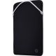 2. HP Reversible Protective Silver Laptop Sleeve for 15.6" Notebook, Black and Silver 2F2K5AA