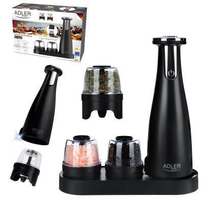 21. ADLER AD 4449b Spice Grinder Set Black