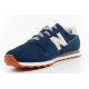 5. New Balance 373 men’s sports shoes, navy leather sneakers