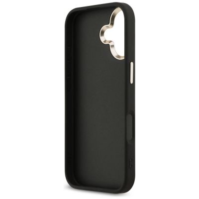 7. Guess 4G Big 4G Classic Logo Case for iPhone 17 - Black and Gold