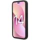 5. Karl Lagerfeld Saffiano Mono Metal Logo iPhone 14 Pro Max 6.7" Case - Gray