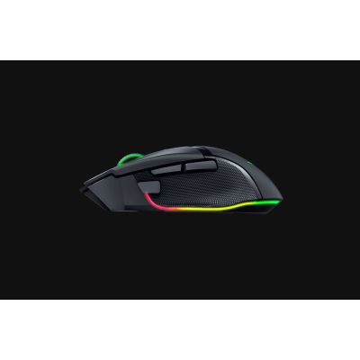 5. Razer Basilisk V3 Pro Mouse Right Side RF Wireless + Bluetooth + USB Type-C Optical 30000 DPI