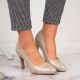 14. Pumps on the post Sergio Leone W SK3AC pearl nude