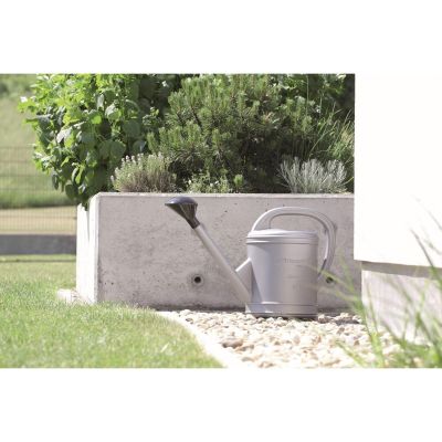 4. CLASSICO WATERING CAN BARREL 5L SILVER