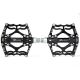 3. Rockbros JT201012LBK bicycle pedal set - black