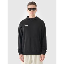 Men's sweatshirt with hood, open, 4F 4FRAW24TSWSM2072-20S