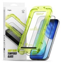 Ringke Easy Slide 2-pack tempered glass for iPhone 17 Pro - black