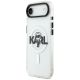 2. Karl Lagerfeld IML Karl Sketch Logo MagSafe Case for iPhone 17 Air - Transparent