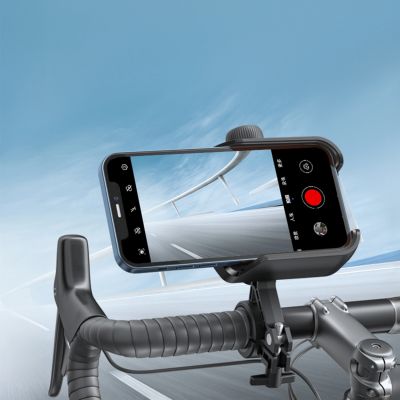 7. Joyroom JR-ZS431 phone holder for bike, motorcycle, scooter - black