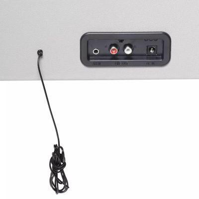 2. Retro Record Player with FM Radio, Bluetooth and USB Denver