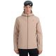 Men's ski jacket 4F M0787 beige 4FWAW25TTJAM0787 83S