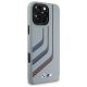 4. BMW Silicone Turning Lines MagSafe Case for iPhone 16 Pro Max - Gray