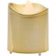 21. SET OF 4 GOLD TEA LIGHT LED CANDLES