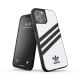 Adidas OR Moulded Case PU for iPhone 12 Pro Max - White/Black