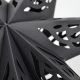 10. PAPER DECORATION STAR 50CM 7 ARMS BLACK