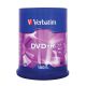 3. DVD Verbatim 43551 (4.7GB; 16x; 100pcs; Cake)