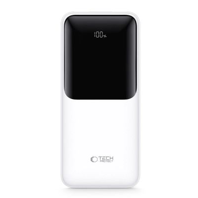 3. Powerbank Tech-Protect PB03 30000mAh 22.5W - white