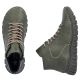 5. Women's ankle boots, green, insulated, Rieker 57501-54