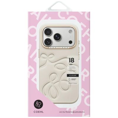 5. Uniq Coehl Cloude Magnetic Charging Case for iPhone 18 Pro / 17 Pro - Beige