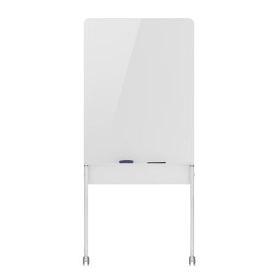17. ERGO OFFICE MOBILE DRY-ERASE BOARD, VERTICAL ORIENTATION, WHITE, SINGLE-SIDED, WITH SHELF, BOARD DIMENSIONS 1190X790MM ER-3