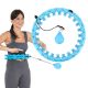2. HMS HHW01 hula hoop with studs and weight, blue