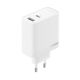 Oppo VCB8OAEH 80W USB-A + USB-C Wall Charger - White