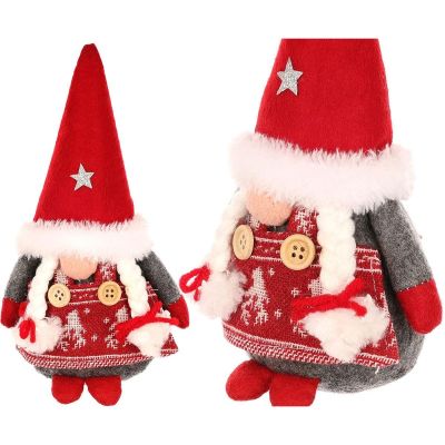 5. DECORATIVE GNOME 20CM GIRL