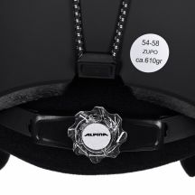 ALPINA ZUPO BLACK MATT 54-58 ski helmet