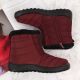 16. Waterproof snow boots with zipper NEWS W EVE181C burgundy