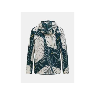 2. PEAK PERFORMANCE M Freelight Aop Polartec Alpha Hood men's sweatshirt, multicolor