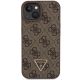 4. Guess GUHCP15MP4TDSCPW iPhone 15 Plus 6.7" brown/brown hardcase Crossbody 4G Metal Logo